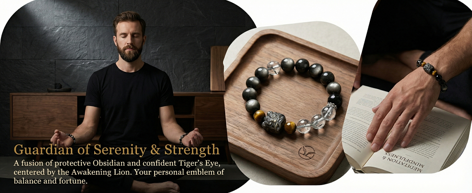 Natural Obsidian Bracelet - Image 8