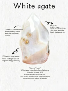white agate