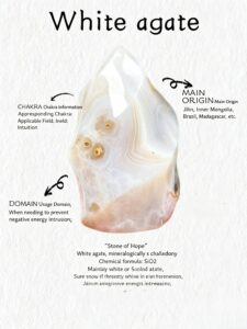 white agate