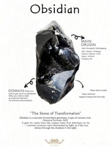 black obsidian