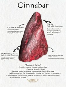 Natural Cinnabar 