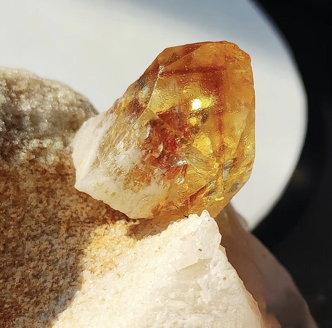 Citrine Phantom Quartz