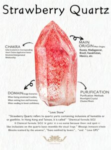 strawberry quartz
