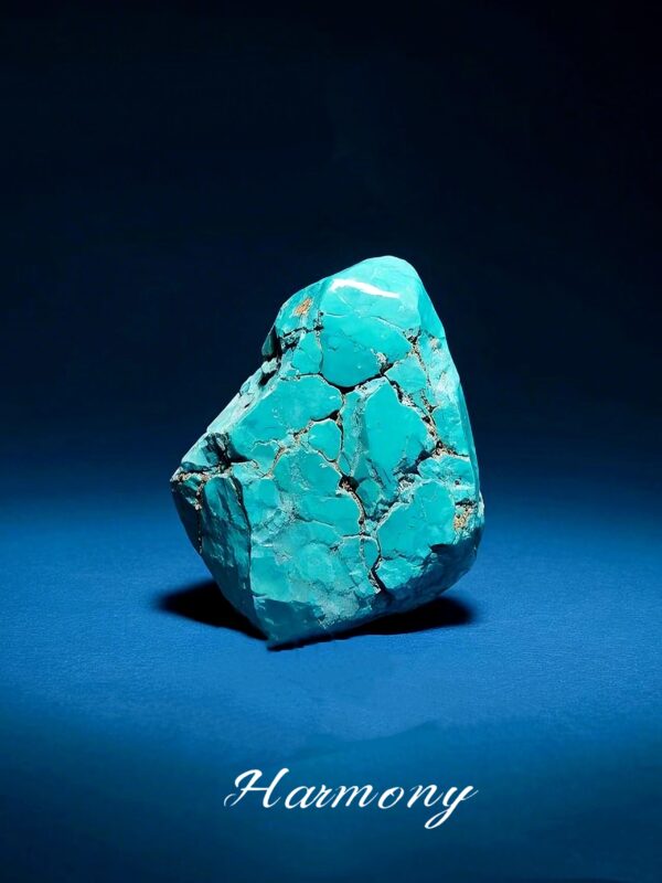 DaoEast turquoise stone, harmony and balance intention, blue-green natural gemstone